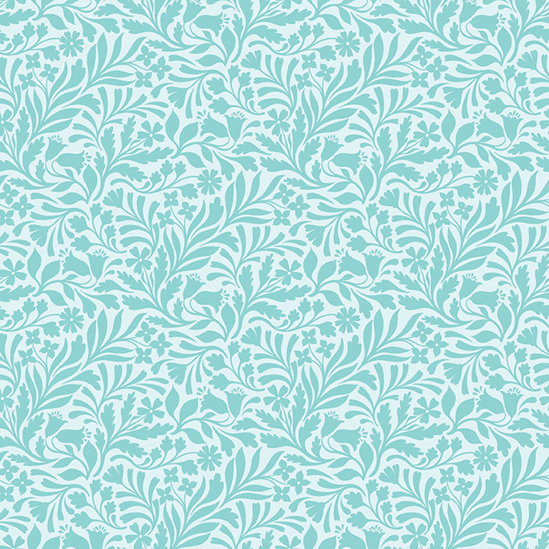 Garden Dalliance By Contempo Studio For Benartex - Aqua