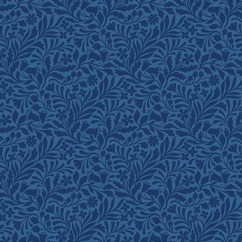 Garden Dalliance By Contempo Studio For Benartex - Indigo
