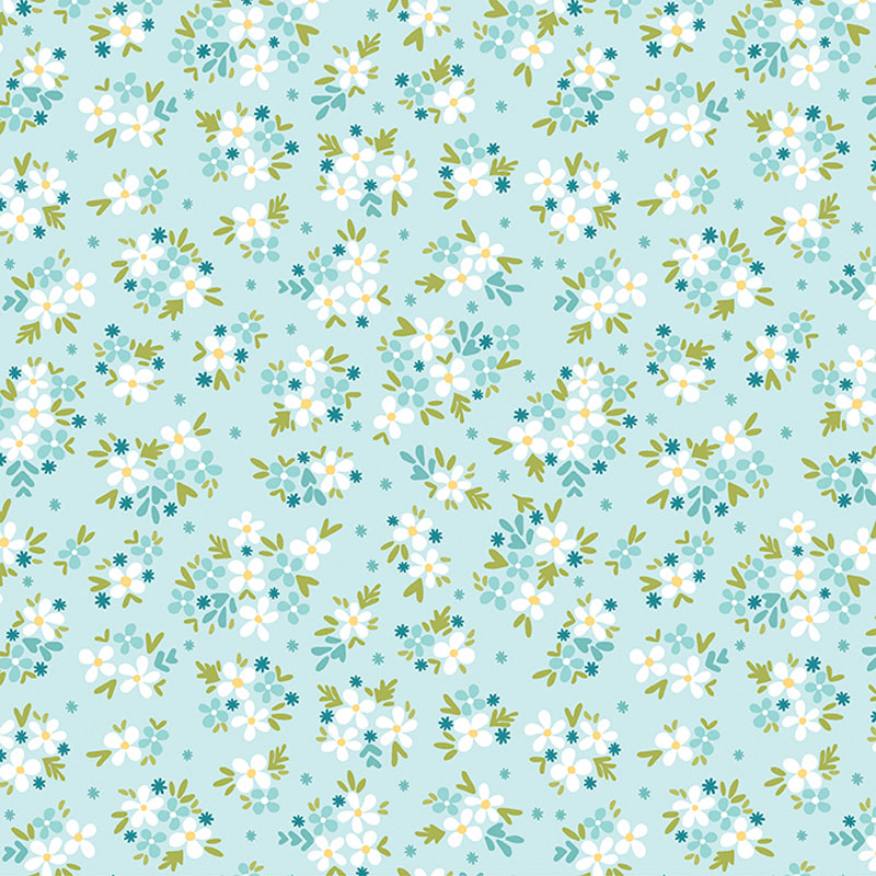 Garden Dalliance By Contempo Studio For Benartex - Aqua