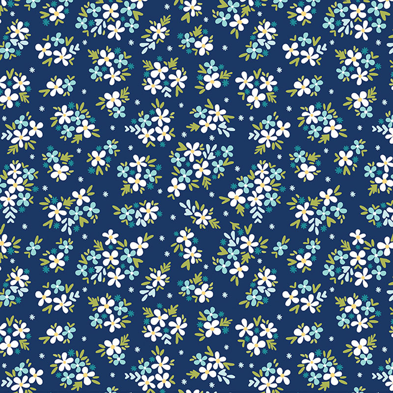 Garden Dalliance By Contempo Studio For Benartex - Indigo