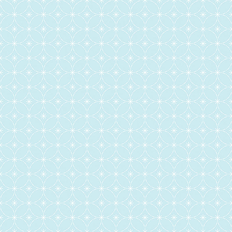 Garden Threads By Shelley Cavanna For Benartex - Aqua