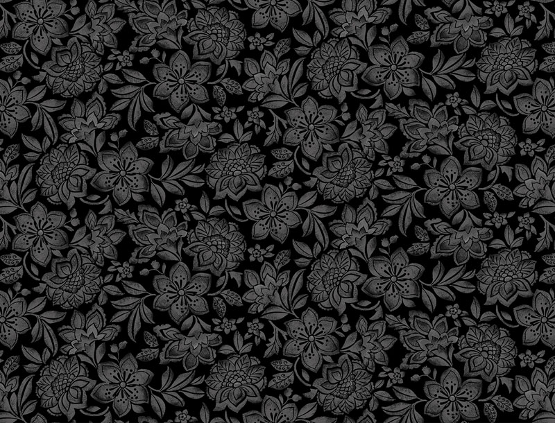 Crimson Night By Laura Coia For Benartex - Diditally Printed - Midnight