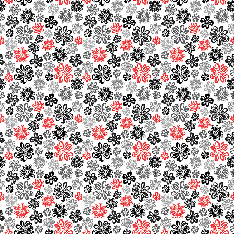 Crimson Night By Laura Coia For Benartex - Diditally Printed - Urban Rose