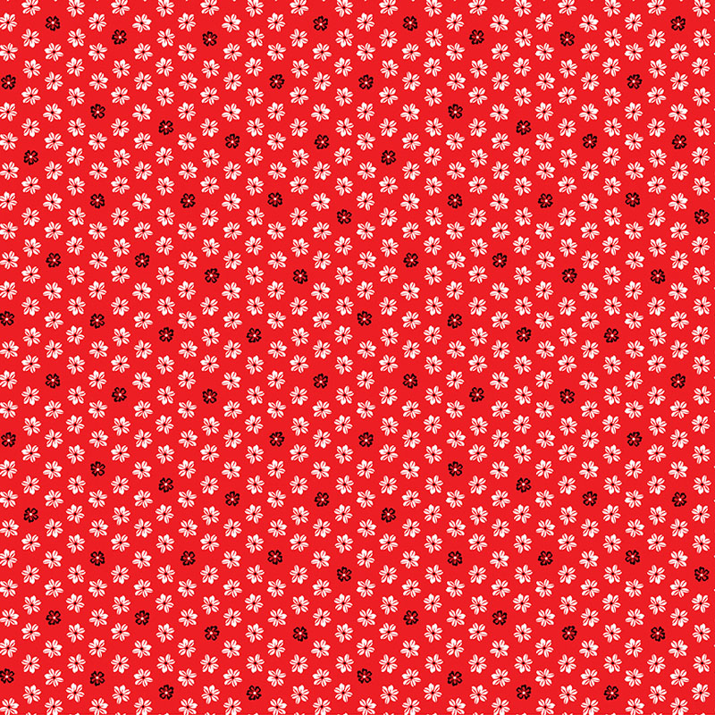 Crimson Night By Laura Coia For Benartex - Diditally Printed - Rose