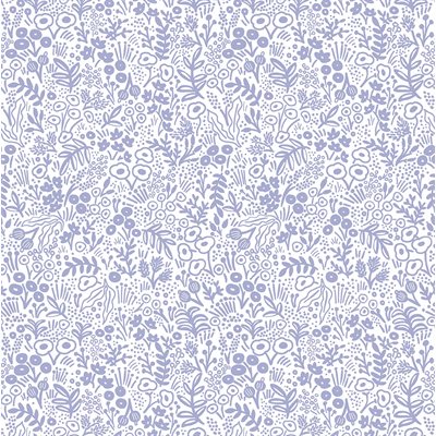 Rifle Paper Co. Basics By Rifle Paper Co. For Cotton + Steel - Periwinkle