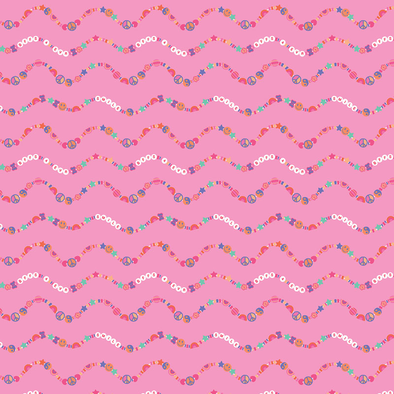 Y2yay By Cotton + Steel For Rjr Fabrics - Bubblegum