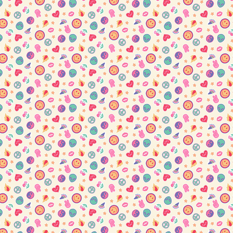 Y2yay By Cotton + Steel For Rjr Fabrics - Cloud Nine