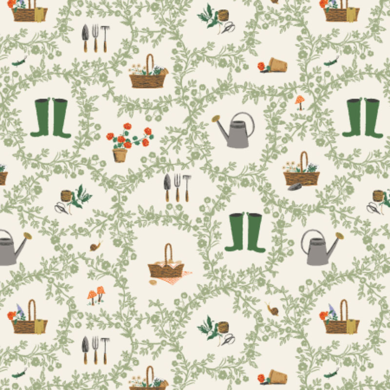Garden Club By Rifle Paper Co. For Cotton + Steel - Cream