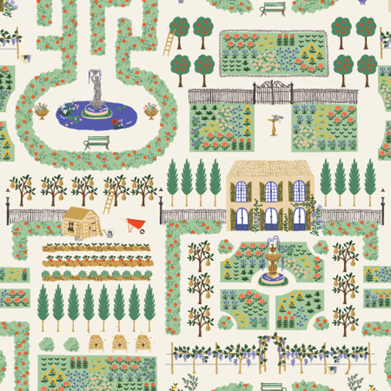 Garden Club By Rifle Paper Co. For Cotton + Steel - Cream