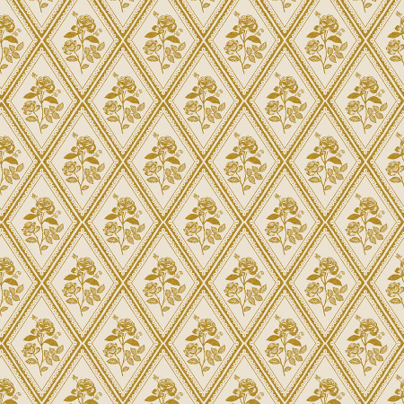 Garden Club By Rifle Paper Co. For Cotton + Steel - Metallic - Metallic