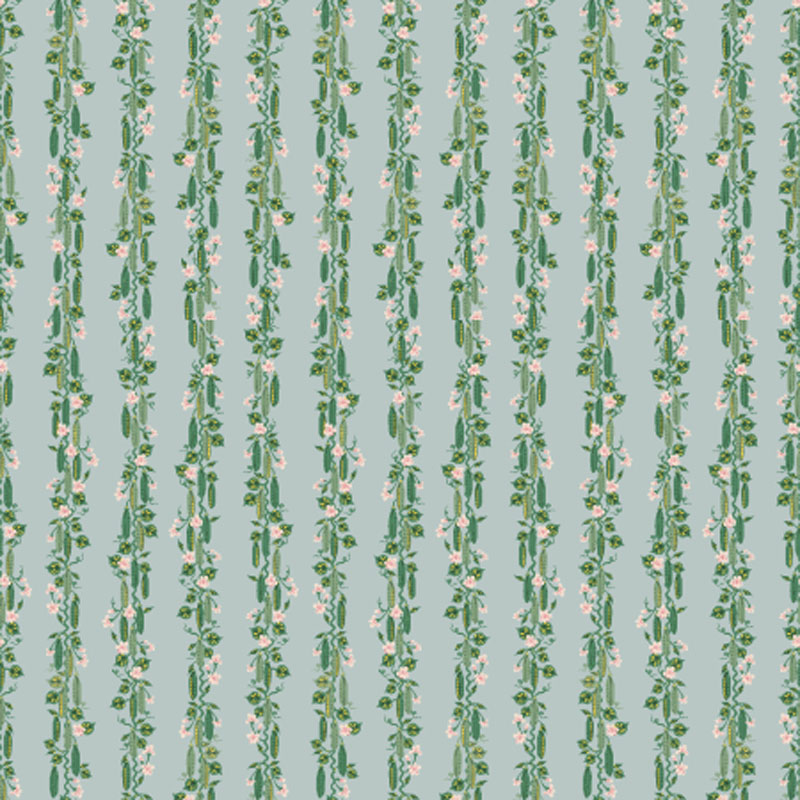 Garden Club By Rifle Paper Co. For Cotton + Steel - Light Blue