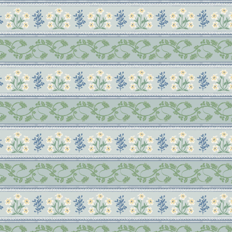 Garden Club By Rifle Paper Co. For Cotton + Steel - Blue York