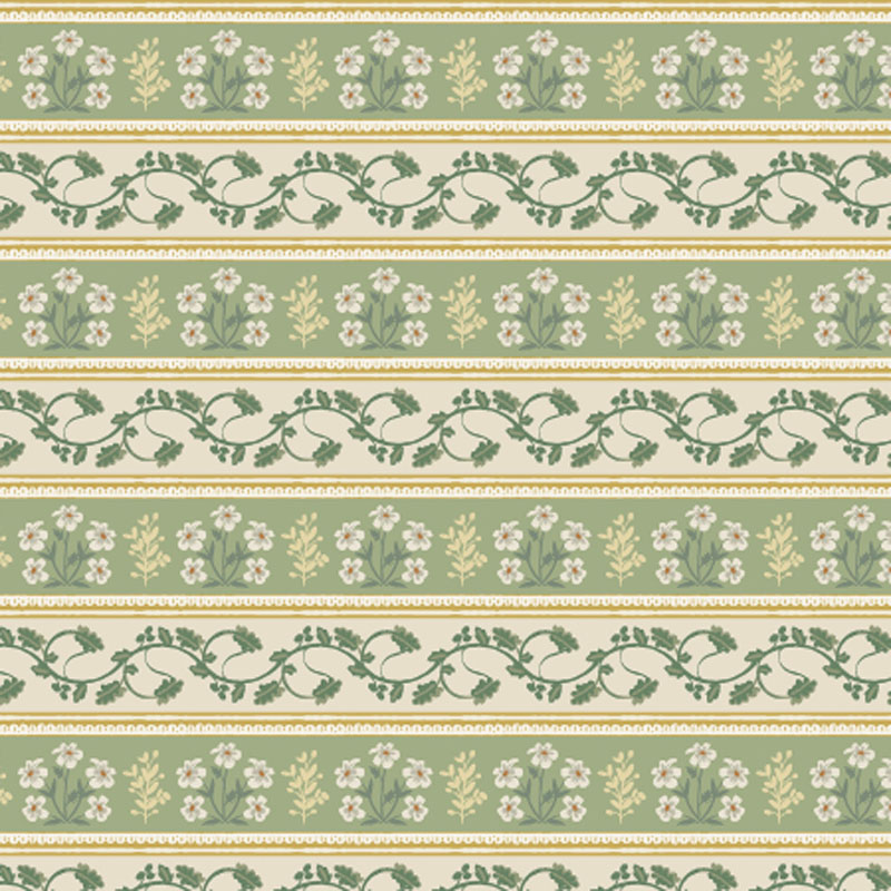 Garden Club By Rifle Paper Co. For Cotton + Steel - Green York