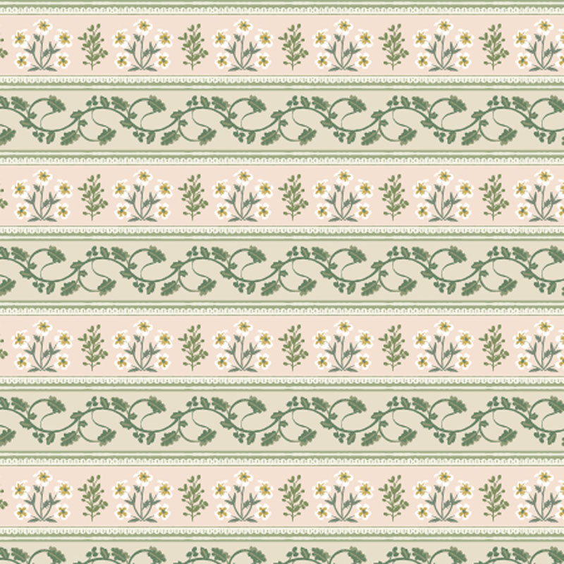 Garden Club By Rifle Paper Co. For Cotton + Steel - Pink York