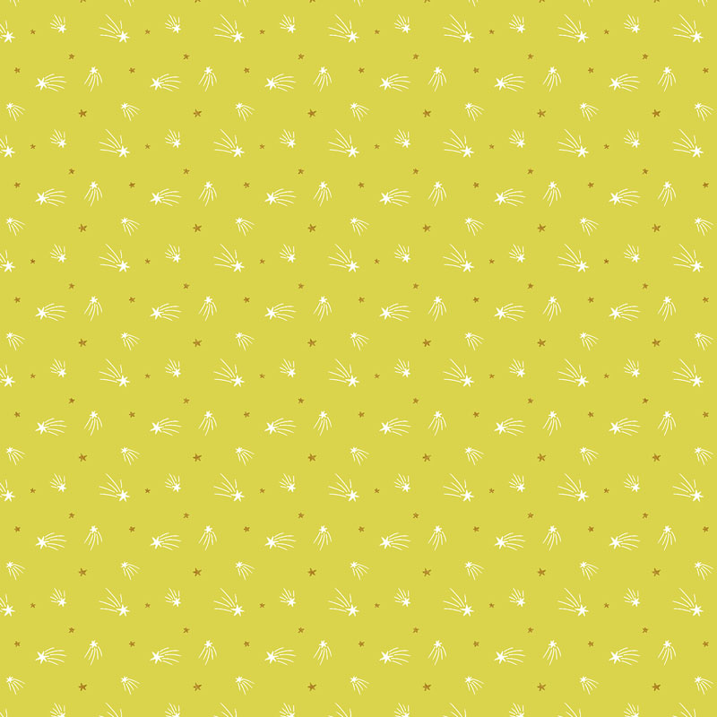 Space Cadet By Cotton + Steel For Rjr Fabrics - Make A Wish - Metallic