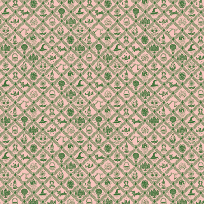 Ozby Rifle Paper Co. For Cotton + Steel - Pink