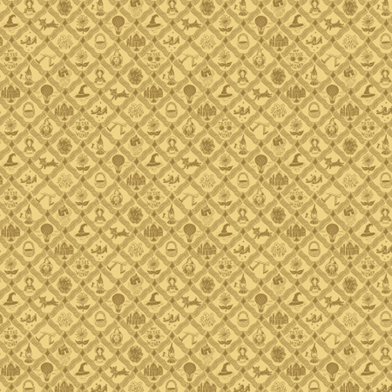 Ozby Rifle Paper Co. For Cotton + Steel - Yellow