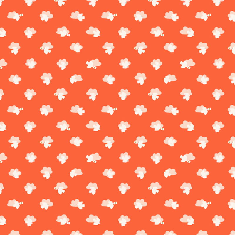 Happy Mail By Cotton + Steel For Rjr Fabrics - A Happy Heart - Metallic