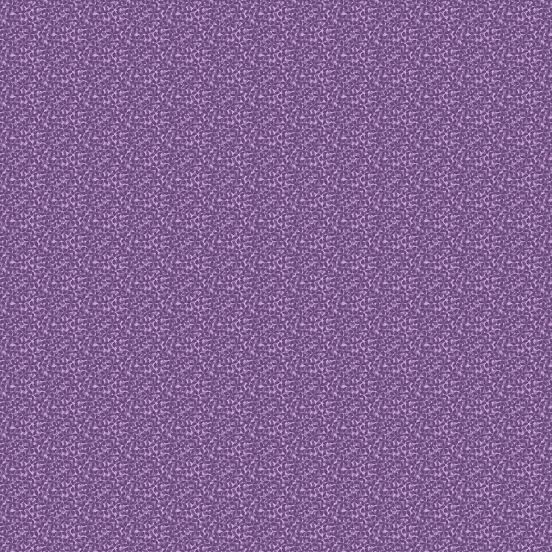 Hopscotch - Starflower By Rjr Studio For Rjr Fabrics - Grape Purple