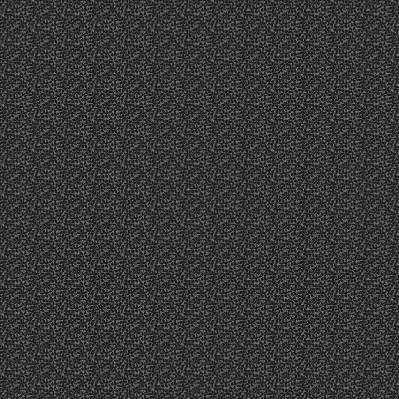 Hopscotch - Starflower By Rjr Studio For Rjr Fabrics - Obsidian Black
