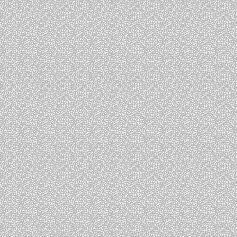 Hopscotch - Starflower By Rjr Studio For Rjr Fabrics - Silver Gray