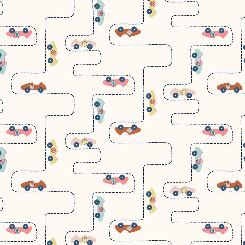 Off To The Races By Rjr Studio For Rjr Fabrics - Chase The Checkered Flag