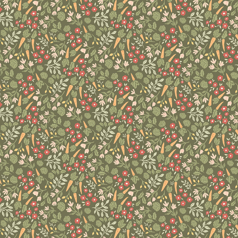 Hen Keeper\'s Garden By Rjr Studio For Rjr Fabrics - Seedling