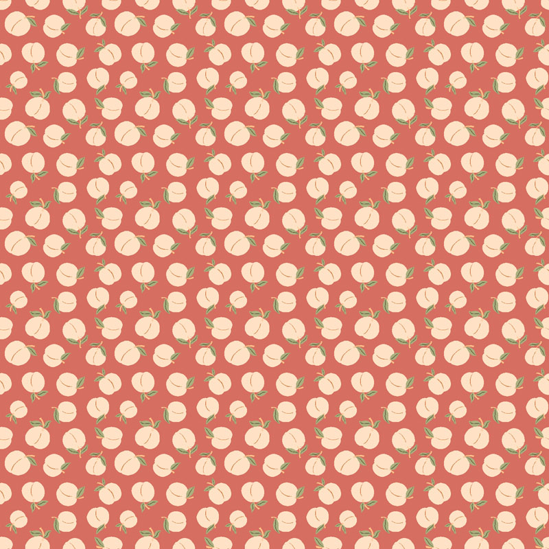 Hen Keeper\'s Garden By Rjr Studio For Rjr Fabrics - Sweet As A Peach