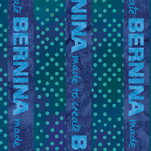 Bernina Bali Effects By Benartex Studio For Benartex - Bernina Stripe Blue/Multi