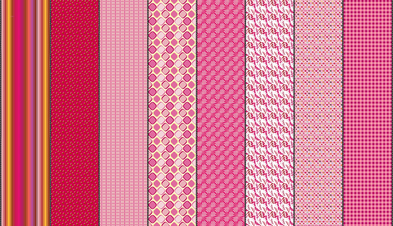 Lollie Jar By Jen Kingwell For Moda - Digital Print - Pink
