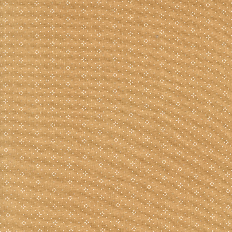 Larkspur And Linen - Eyelet By Fig Tree & Co. For Moda - Tan