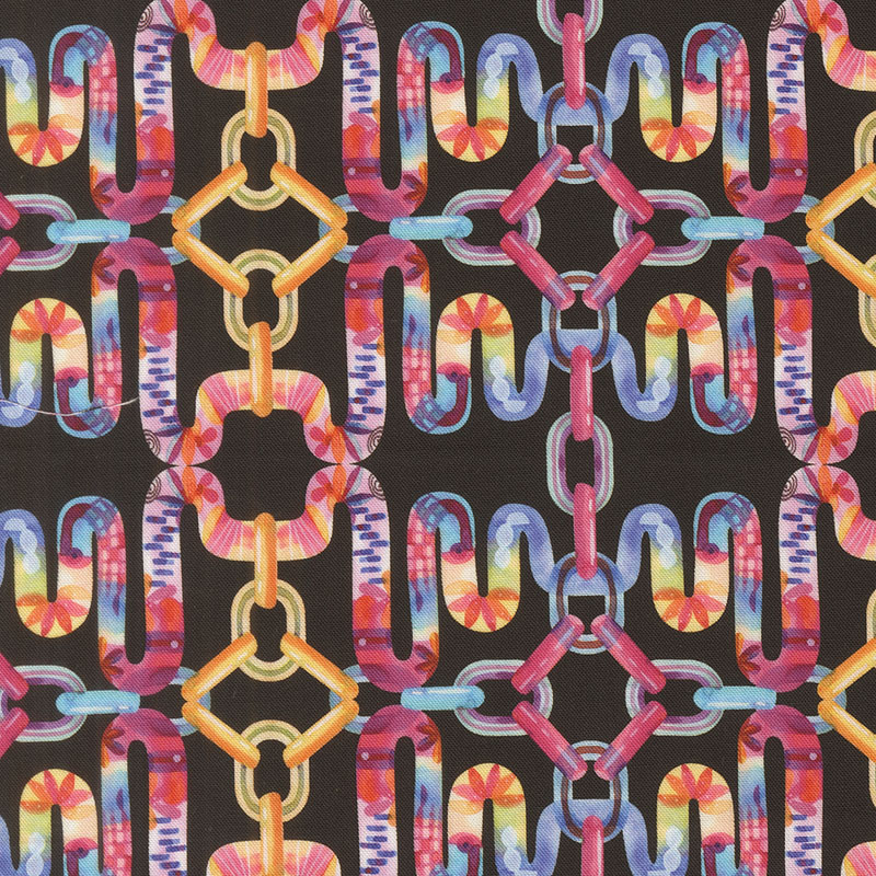 Copa Flora By Amarilys Henderson For Moda - Digital Print - Midnight