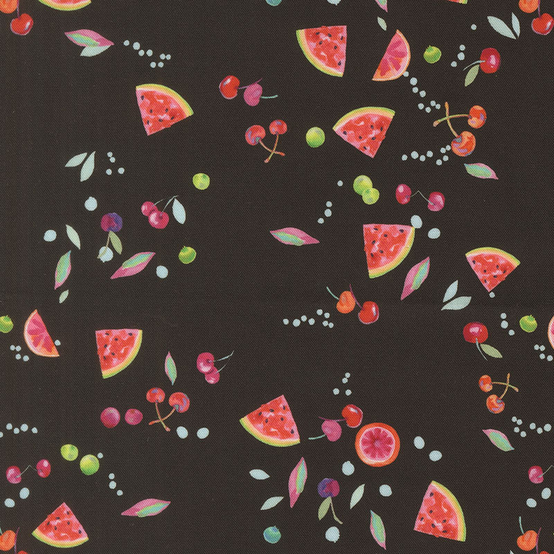 Copa Flora By Amarilys Henderson For Moda - Digital Print - Midnight