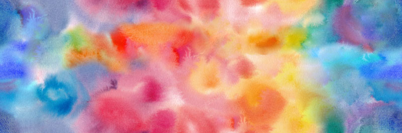 Copa Flora By Amarilys Henderson For Moda - Digital Print - Rainbow