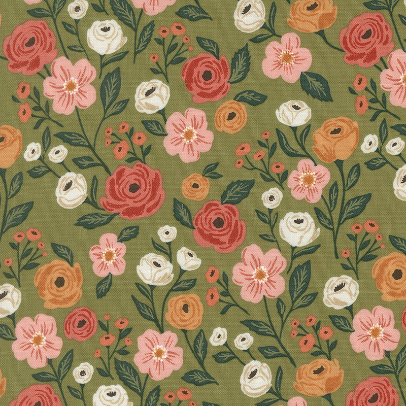 Garden Glam By Lella Boutique For Moda - Grass
