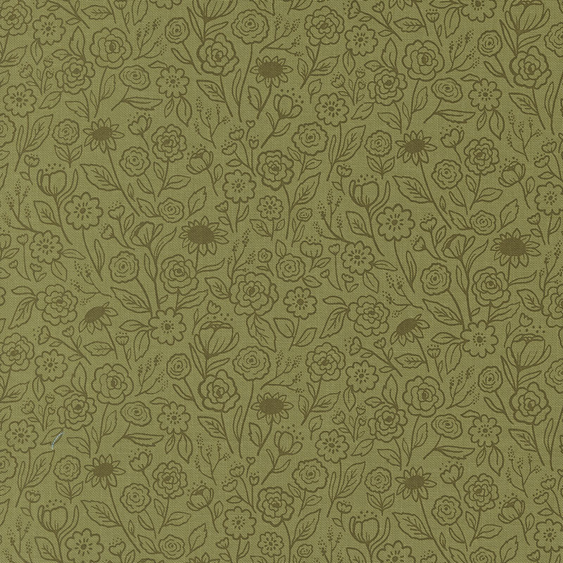 Garden Glam By Lella Boutique For Moda - Grass