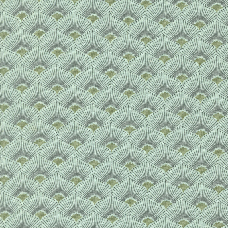 Floriori By Kate Spain For Moda - Digital Print - Mint
