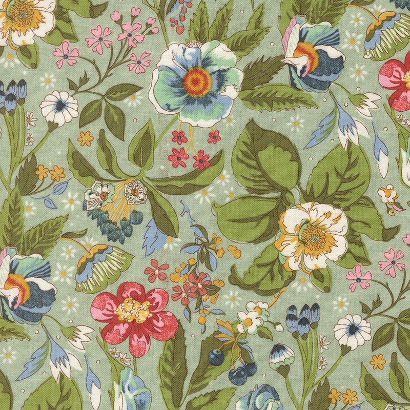 Sorrel By Basicgrey For Moda - Aqua