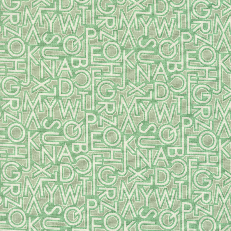 Sorrel By Basicgrey For Moda - Aqua