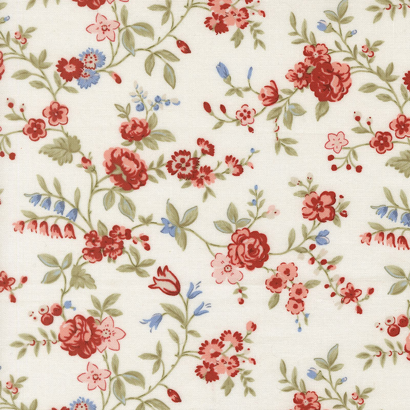 Blossom Jubilee By Bunny Hill Designs For Moda - Cloud
