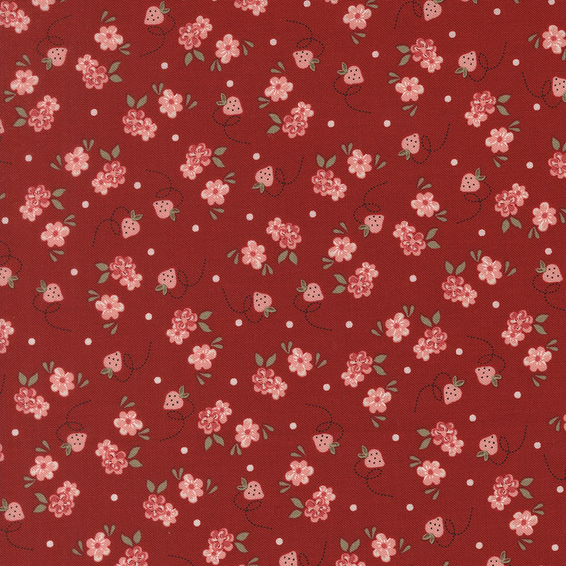 Blossom Jubilee By Bunny Hill Designs For Moda - Cherry