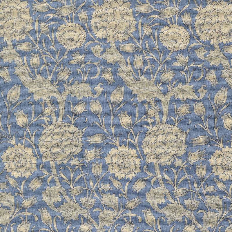 Larkspur And Linen By Fig Tree & Co. For Moda - Cornflower