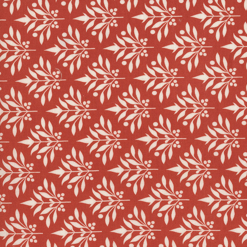 Larkspur And Linen By Fig Tree & Co. For Moda - Pomegranate