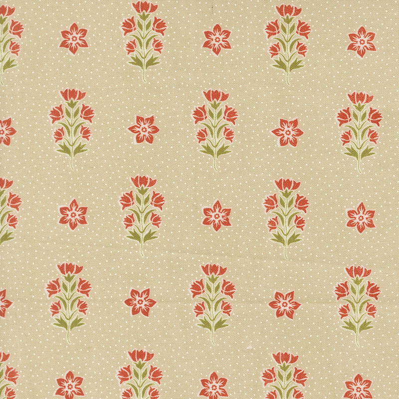 Larkspur And Linen By Fig Tree & Co. For Moda - Linen