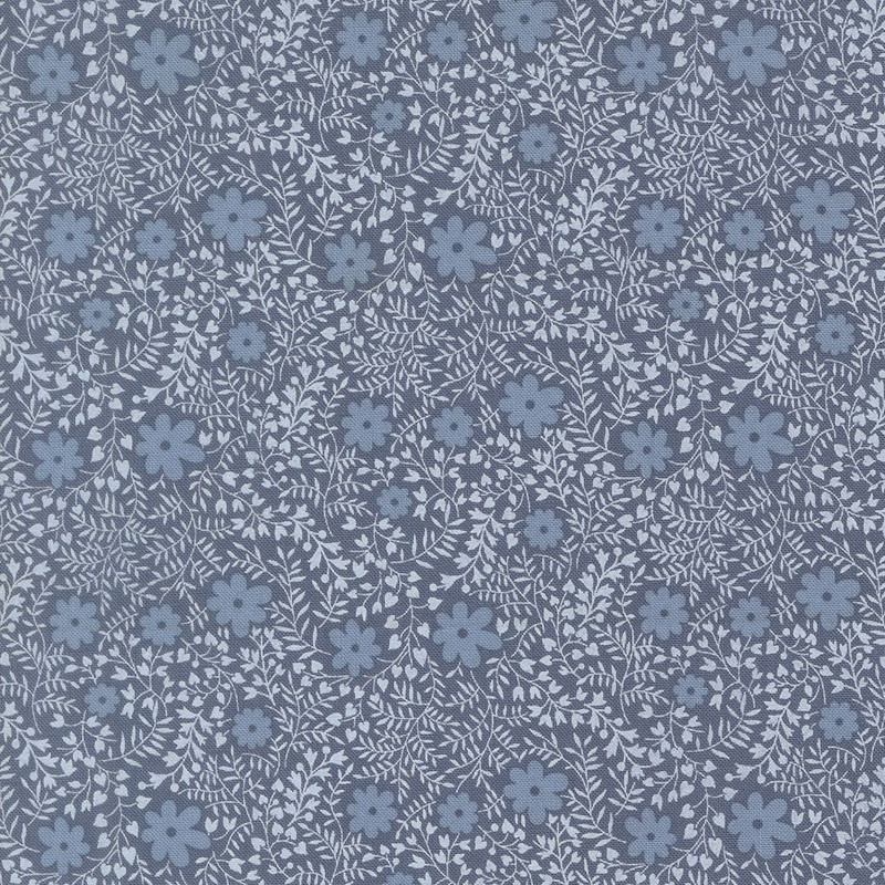 Larkspur And Linen By Fig Tree & Co. For Moda - Cornflower