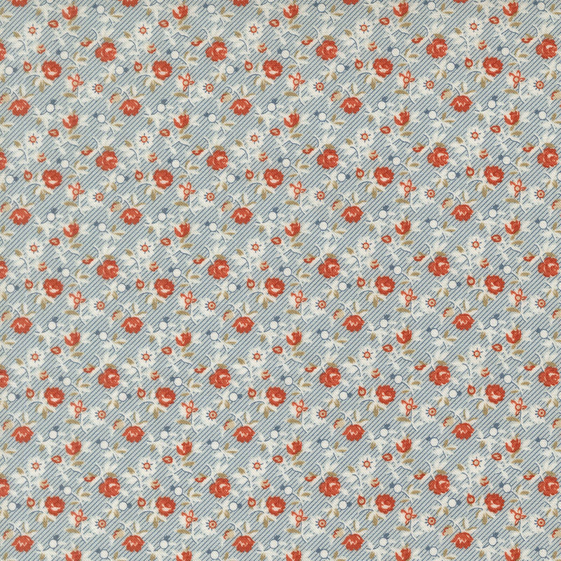 Larkspur And Linen By Fig Tree & Co. For Moda - Sky