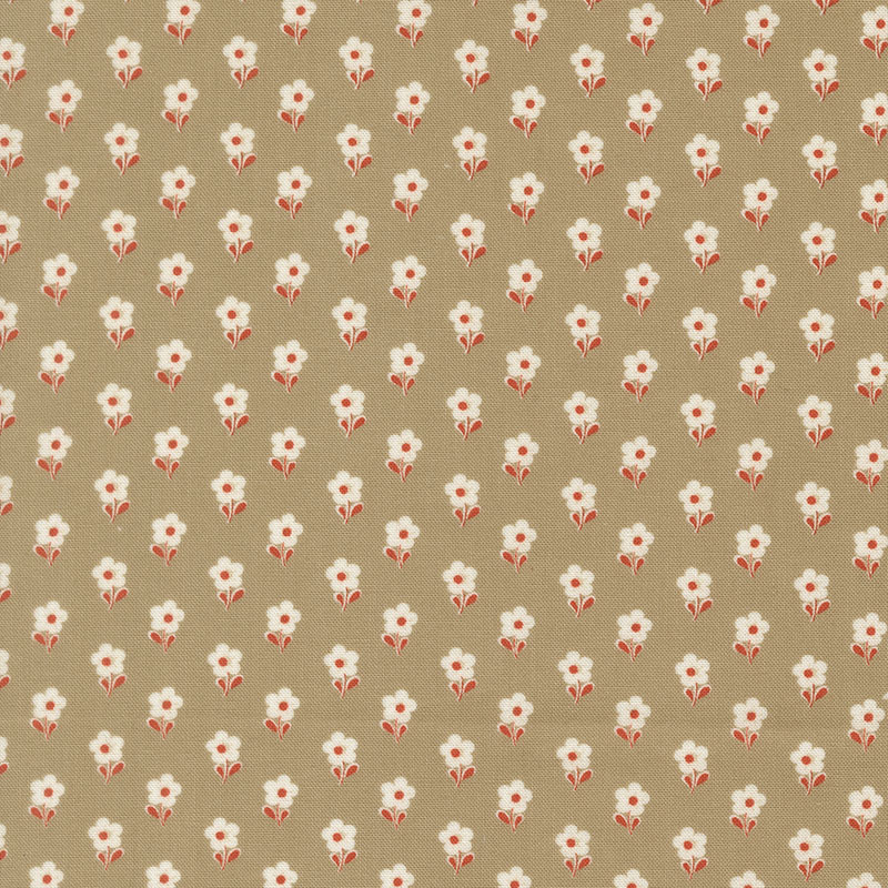 Larkspur And Linen By Fig Tree & Co. For Moda - Stone