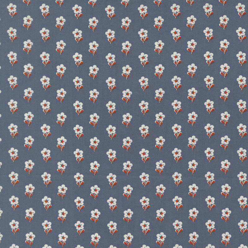Larkspur And Linen By Fig Tree & Co. For Moda - Cornflower