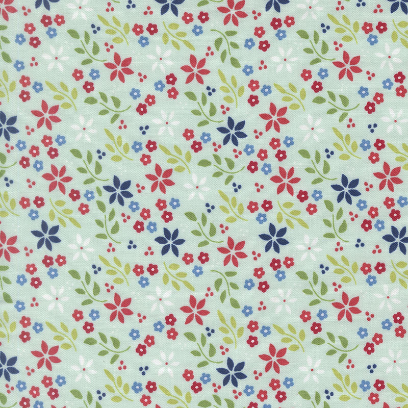 Midsummer By Sherri & Chelsi For Moda - Aqua