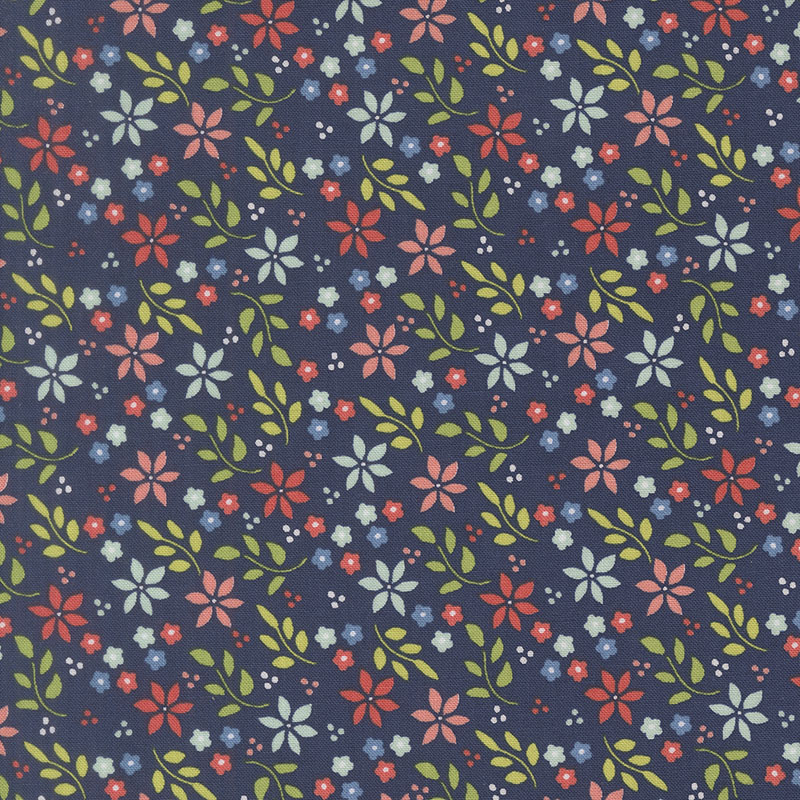 Midsummer By Sherri & Chelsi For Moda - Navy